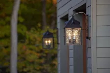 The perfect garage lighting will make your new overhead door shine