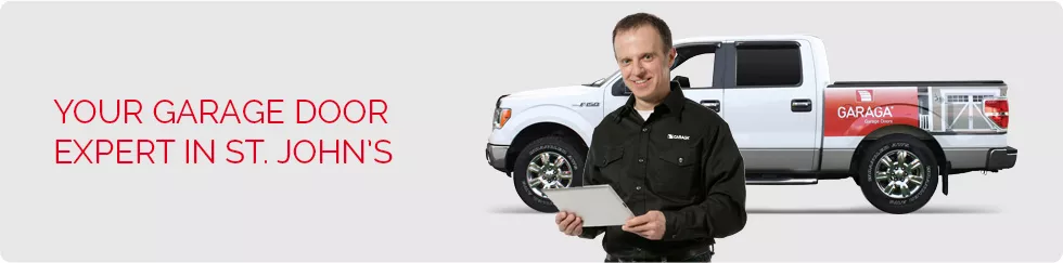 Your garage door expert in St. John’s